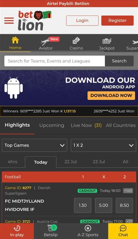 betlion app download|Mobile App of BetLion .